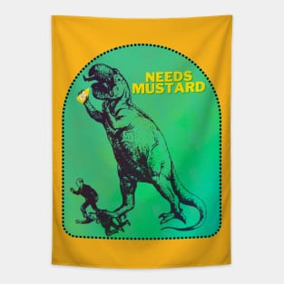 Needs Mustard Tapestry