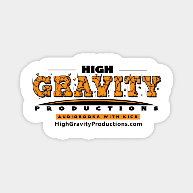 High Gravity Productions Magnet by Audiobook Tees