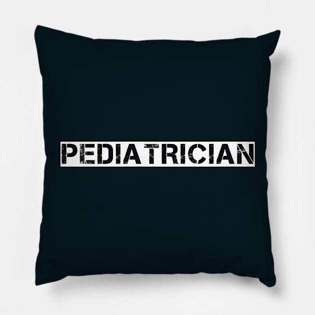 Pediatrician Pillow by Spaceboyishere