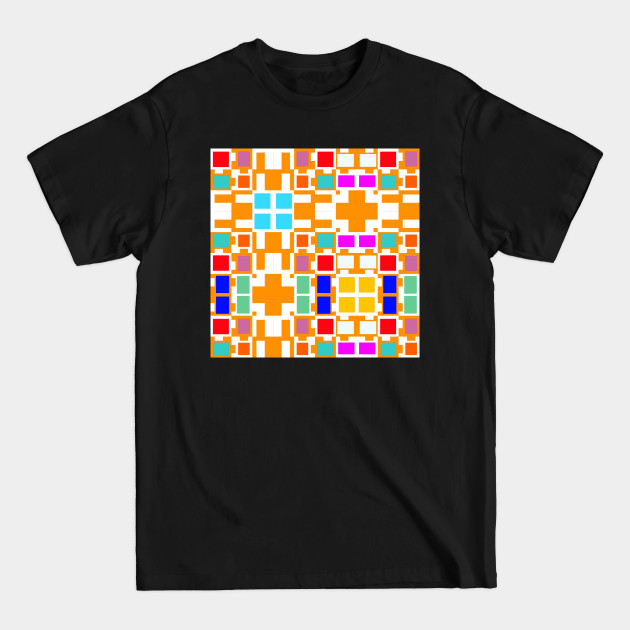 Discover CHECKERED 2 - Geometric Patterns - T-Shirt