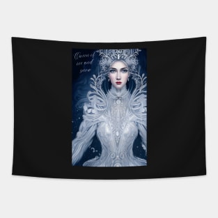 Queen of Ice and Snow Tapestry