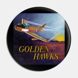 Golden Hawks Memories Pin