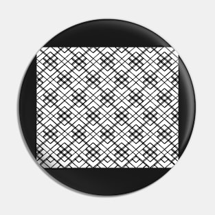 Abstract geometric pattern - black and white. Pin