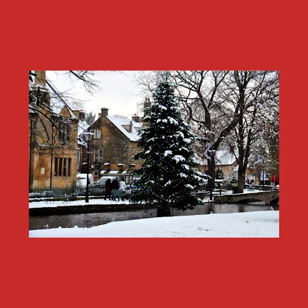 Bourton on the Water Christmas Tree Cotswolds by AndyEvansPhotos