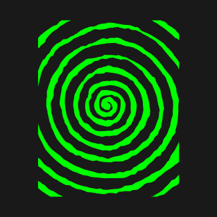 Green Spiral T-Shirt