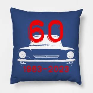 Hillman Imp classic car monoblock 60th anniversary special edition Pillow