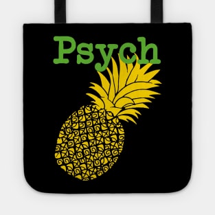 Minimalist Psych Tv Show Tote