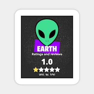 Earth Alien Rating Magnet