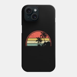 Palm Tree Shirt Tropical Beach Vintage Retro Style 70s 80s Phone Case