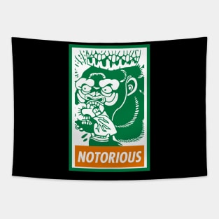 Notorious Irish Gorilla Tapestry