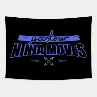 Parkour Ninja Moves - Parkour Tapestry