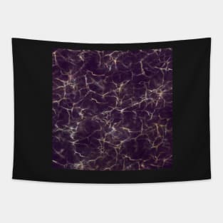 Golden waves abstract Tapestry