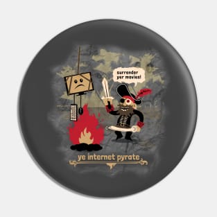 Internet Pirate Pin