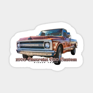 1970 Chevrolet C20 Custom Pickup Truck Magnet