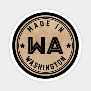 Made In Washington WA State USA Magnet