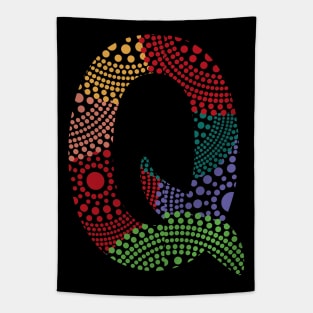 Q Aboriginal Art Tapestry