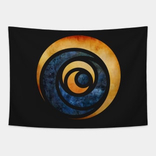 Night and Day, Yin and Yang Tapestry