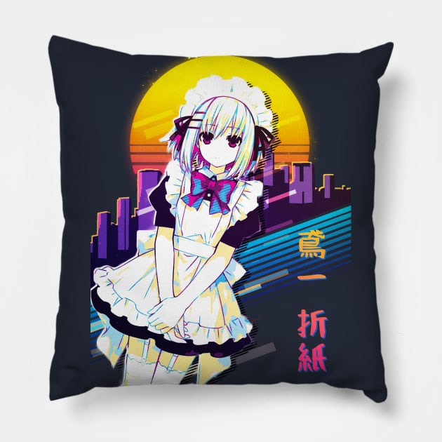 Date A Live Origami Tobiichi Pillow by 80sRetro