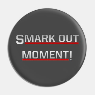 Smark Out Moment Logo (Silver v2 Square) Pin