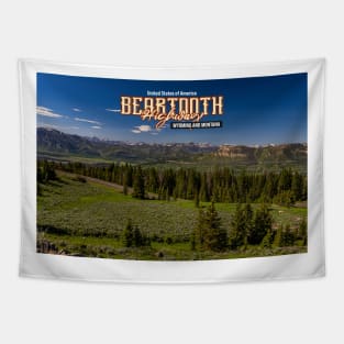 Beartooth Highway Wyoming and Montana Tapestry