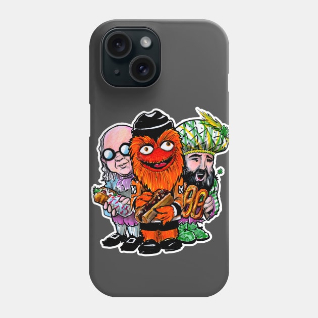 Philly Trio Phone Case by bobdix