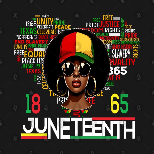 Juneteenth Heart by Marveloso