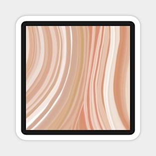 Desert colored stripes Magnet