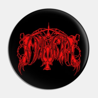 Immortal Logo | Black Metal Pin