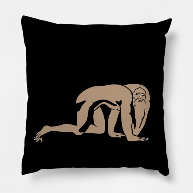 William Blake Nebuchadnezzar - Minimal Pillow by isstgeschichte