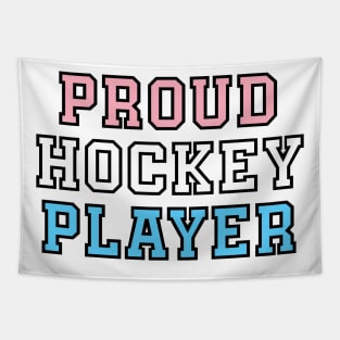 Transgender Hockey Player Pride Tapestry