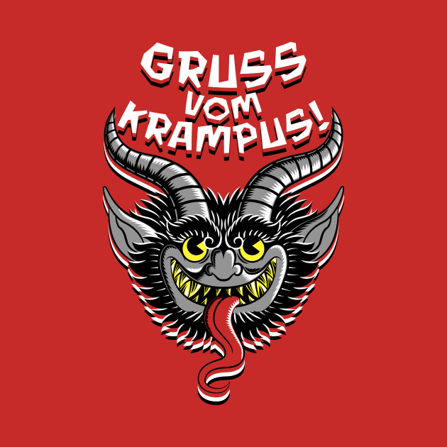 Gruss vom Krampus! by VicNeko