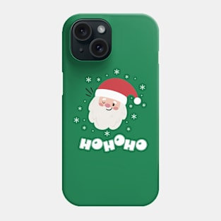 CHRISTMAS SANTA HO HO HO Phone Case