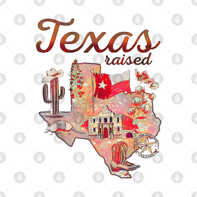 Texas Raised by masterpiecesai