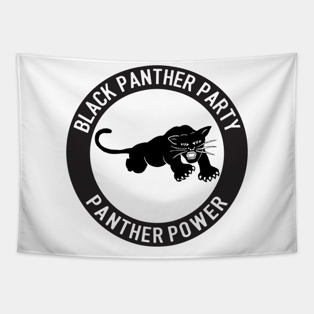 The Black Panther Party, Black History, Black Lives Tapestry by UrbanLifeApparel