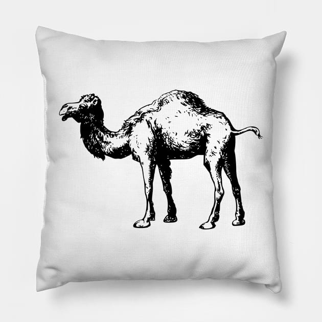 Camel Pillow by scdesigns