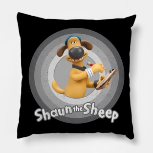 Vintage TV Series The Sheep Cartoon Shaun Pillow