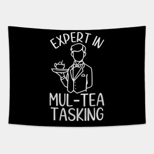 Expert in Mul-Tea Tasking (Outline) Tapestry