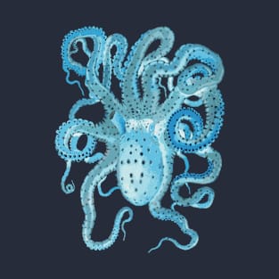 Blue Octopus T-Shirt