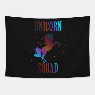 Unicorn Squad Enchanted Rainbow Fantasy Fairy Tale Tapestry