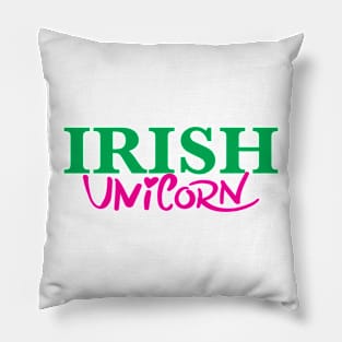 Irish Unicorn Pillow