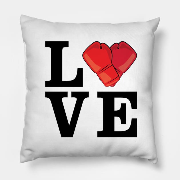 Love Boxing Pillow by DesignWood-Sport