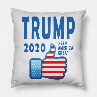 Trump 2020 Keep America Great Pillow