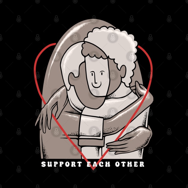 Support Each Other by Malik's