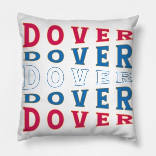 TEXT ART USA DOVER Pillow