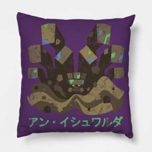 Monster Hunter World Iceborne Shara Ishvalda Kanji Pillow