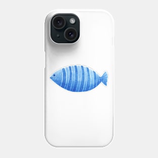 blue fish Phone Case