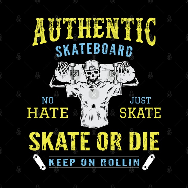 Authentic Skateboard by Kams_store