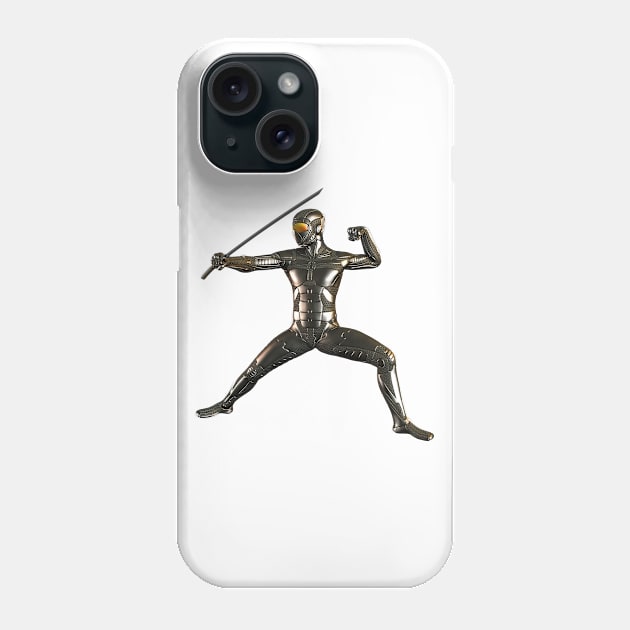 Armored Ninja Warrior Phone Case by freestyle_T33S