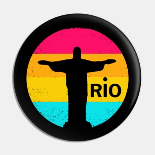 Rio de Janeiro Art Pin