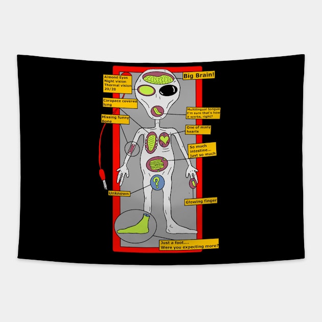 Operation E.T edition - Oddball Aussie Podcast Tapestry by OzOddball